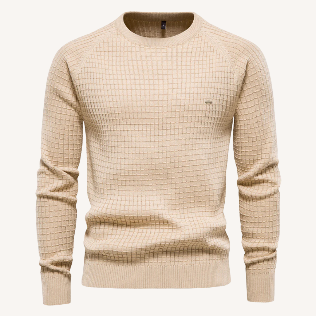 Drake | Men's Cotton Sweater | Round Neck