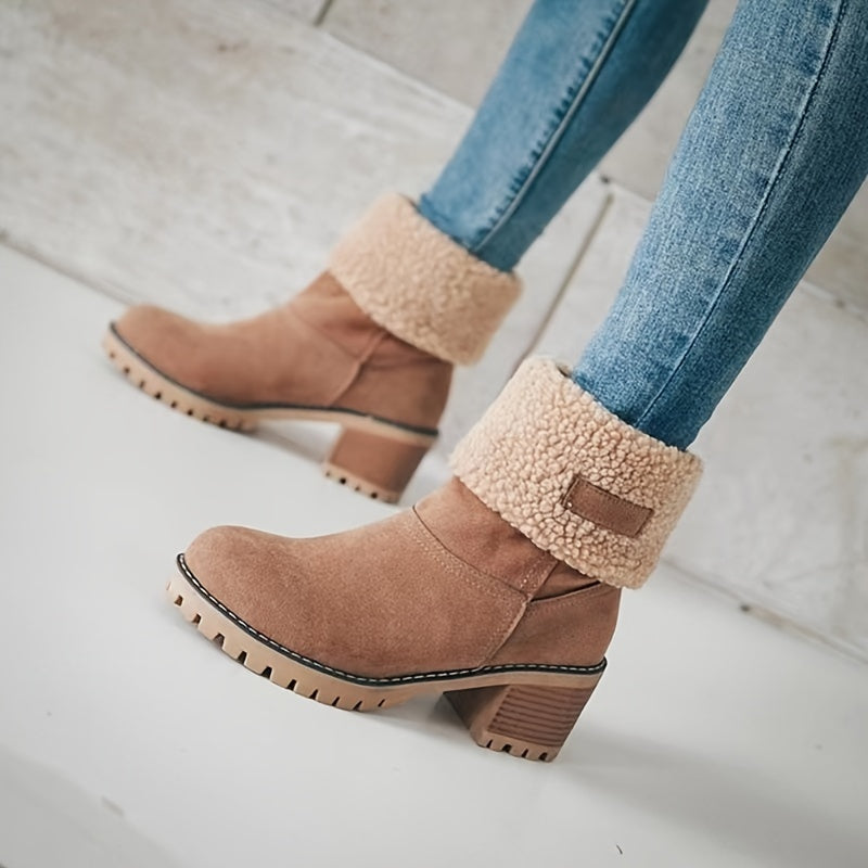 Susan | Warm Plush Boots