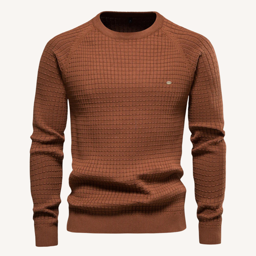 Drake | Men's Cotton Sweater | Round Neck