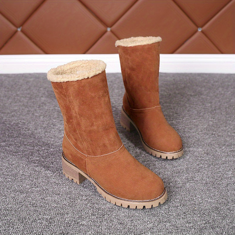 Susan | Warm Plush Boots