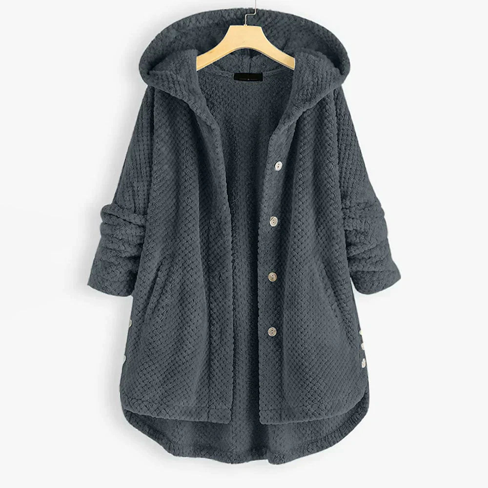 Eleanor | Hooded Fleece Jacket