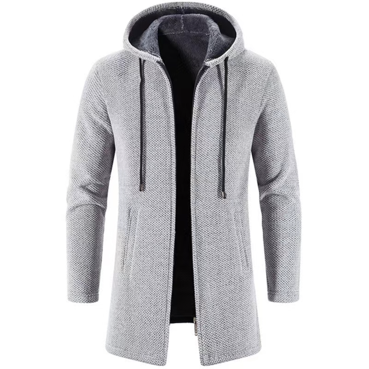 Luke | Hooded Wool Cardigan