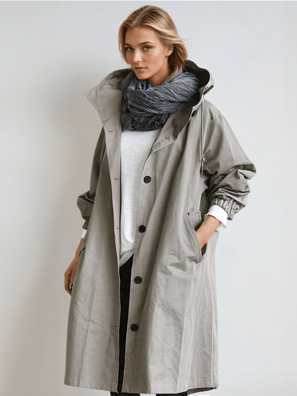 Aurora | Elegant Water Repellent Trench Coat